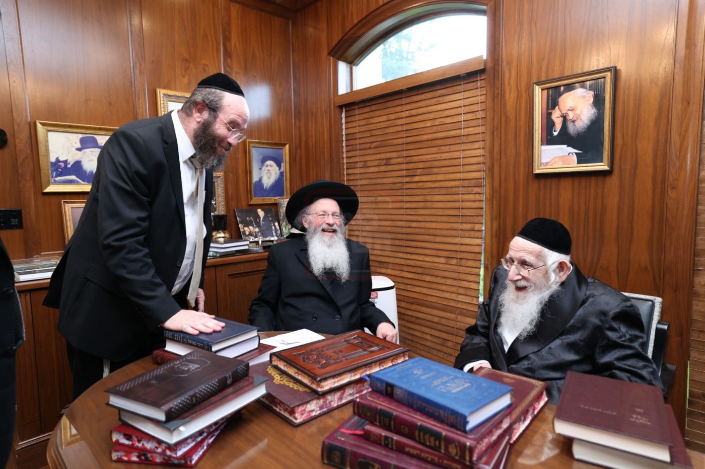 הגר"ע אויערבאך בביקור בארה"ב