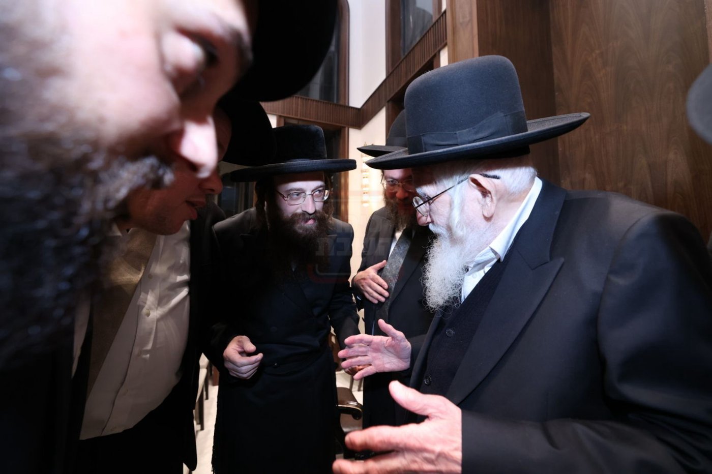 הגר"ע אויערבאך בביקור בארה"ב