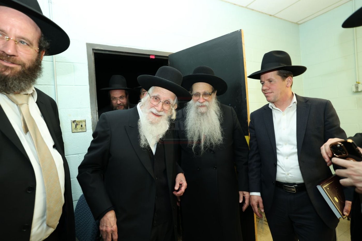 הגר"ע אויערבאך בביקור בארה"ב