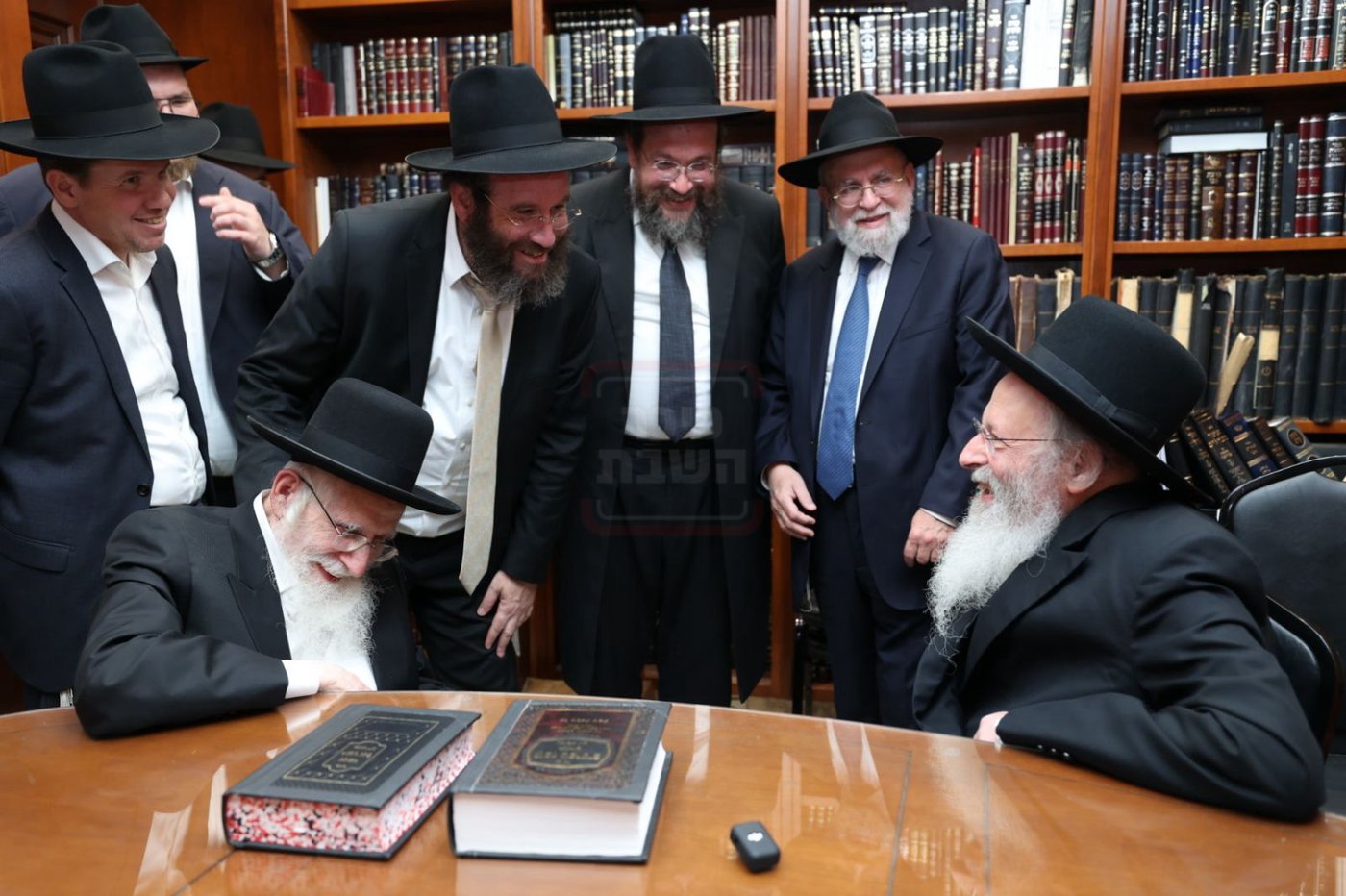 הגר"ע אויערבאך בביקור בארה"ב