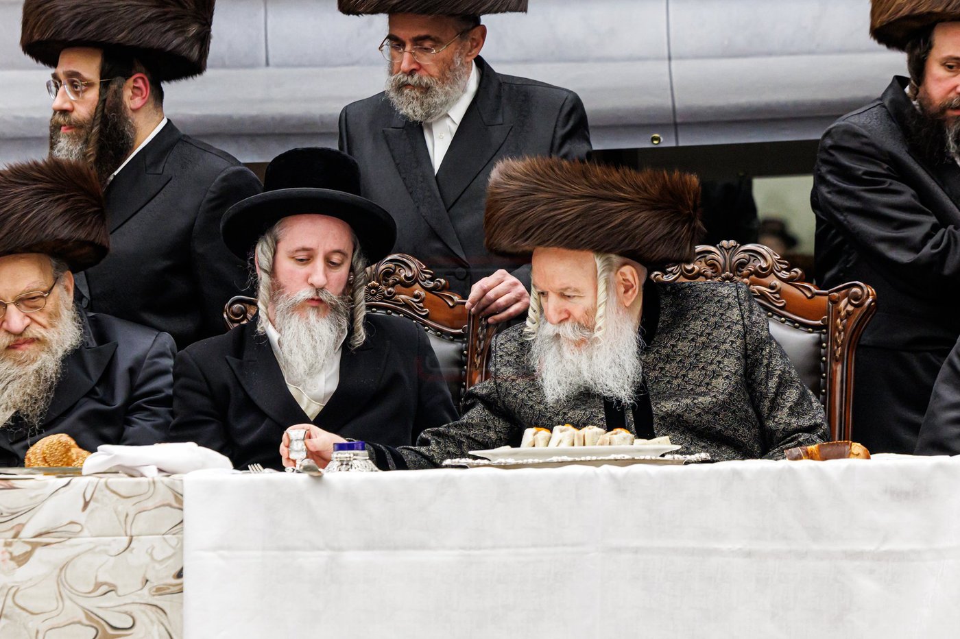 שמחת שבע ברכות לנכדת האדמו"ר מבאבוב