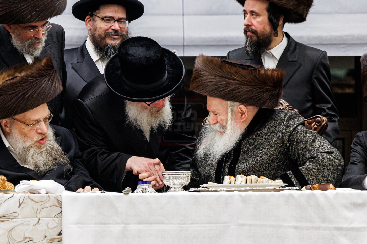 שמחת שבע ברכות לנכדת האדמו"ר מבאבוב