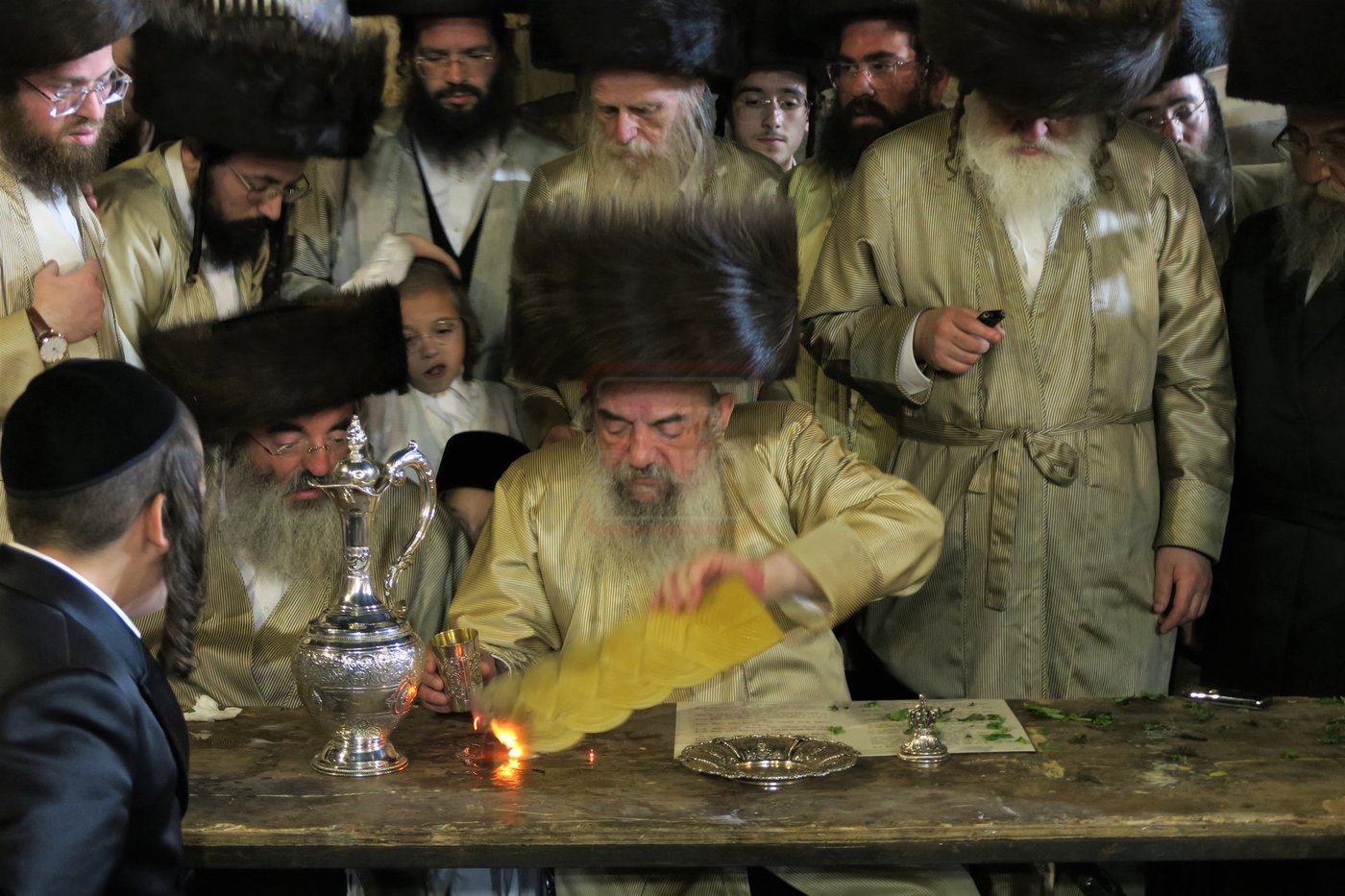 האדמו"ר מלעלוב שבת בהעלותך במירון