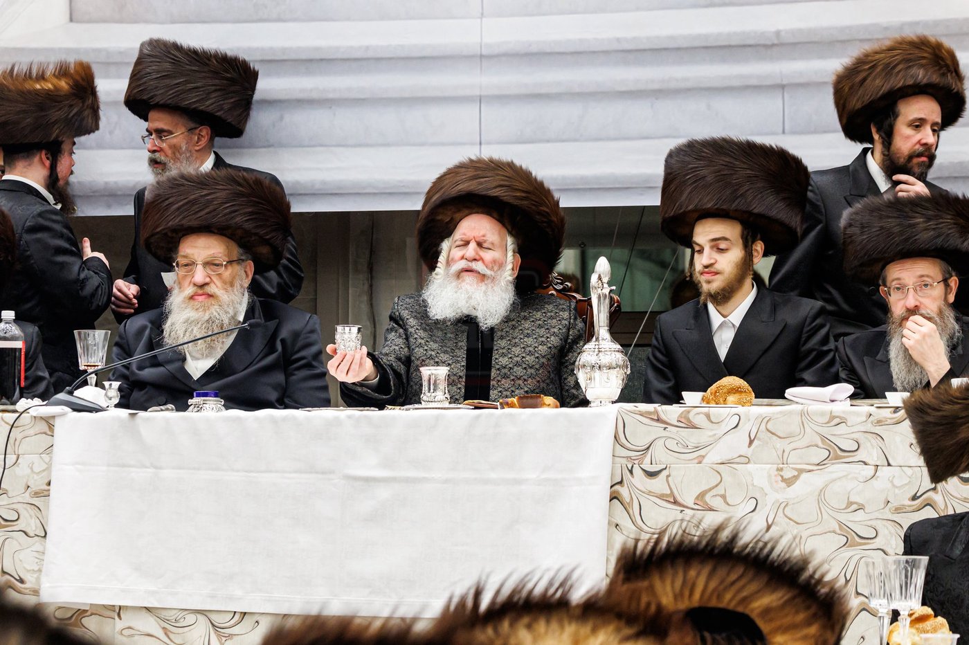 שמחת שבע ברכות לנכדת האדמו"ר מבאבוב