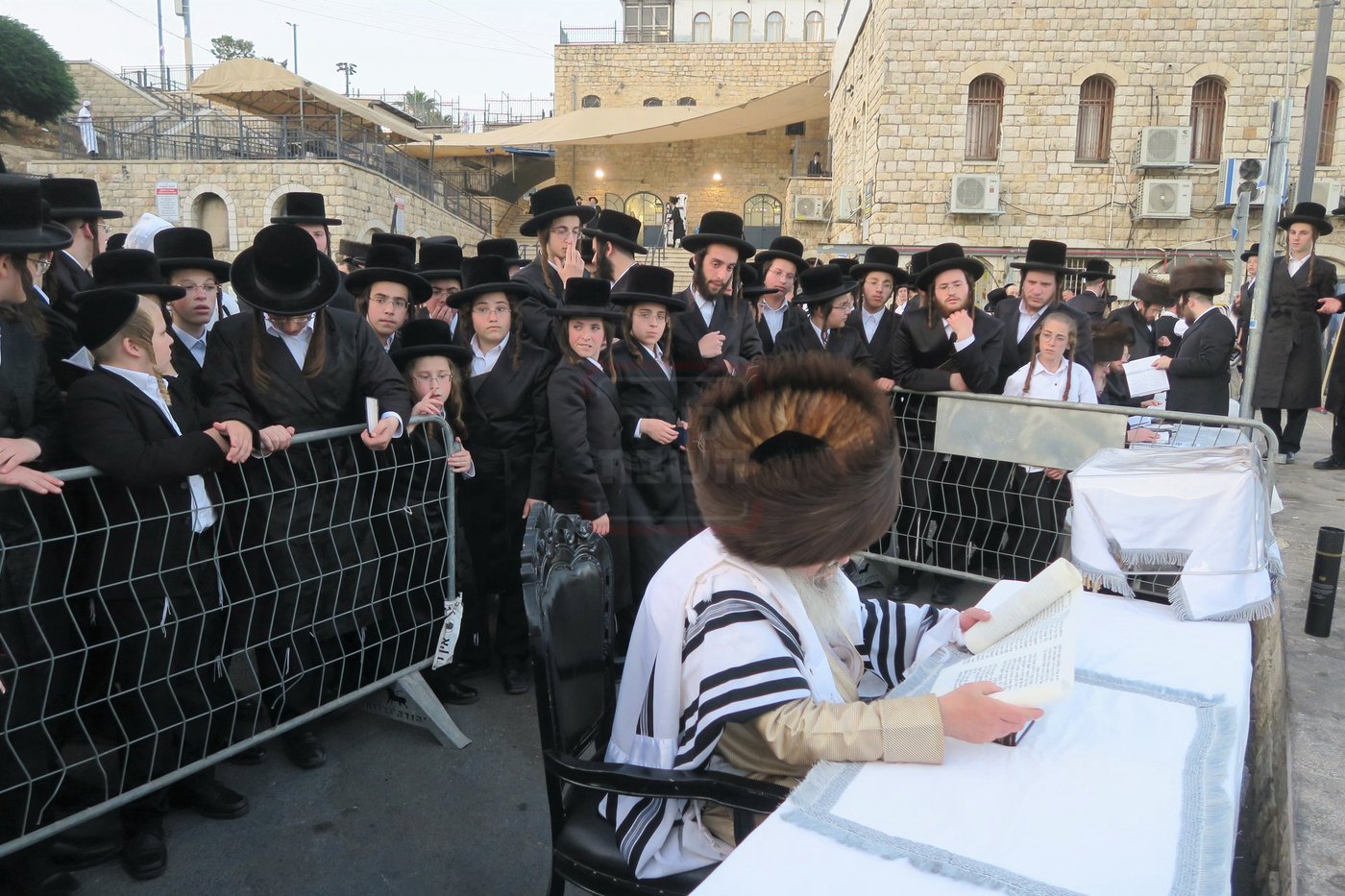 האדמו"ר מלעלוב שבת בהעלותך במירון