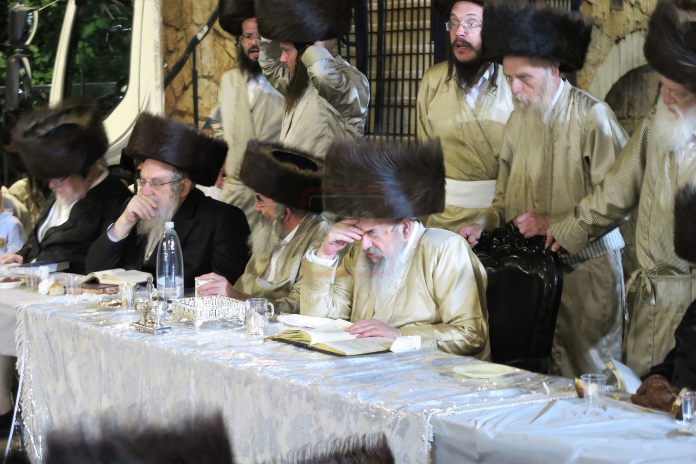 האדמו"ר מלעלוב שבת בהעלותך במירון