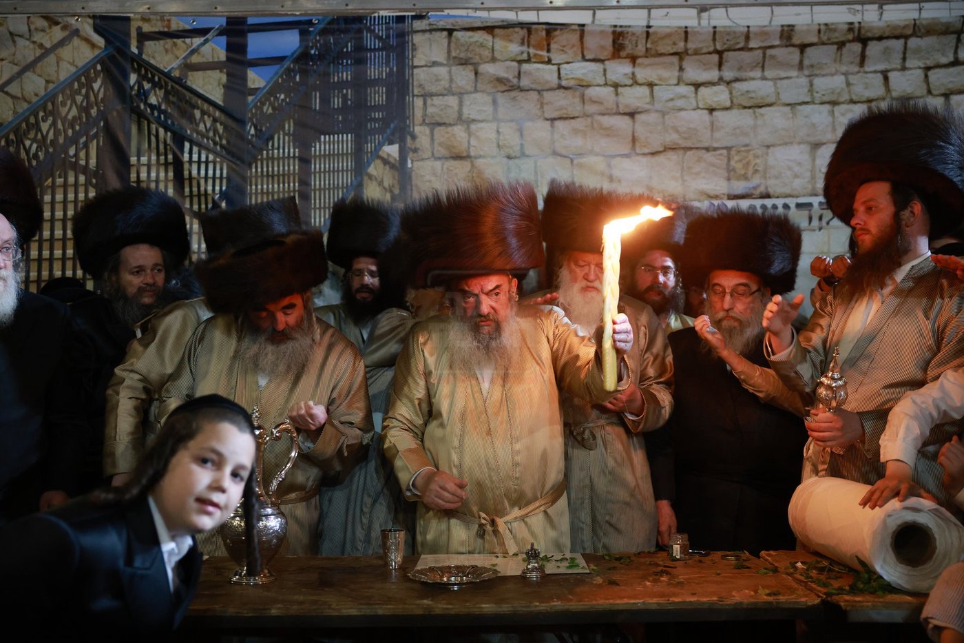 האדמו"ר מלעלוב במירון