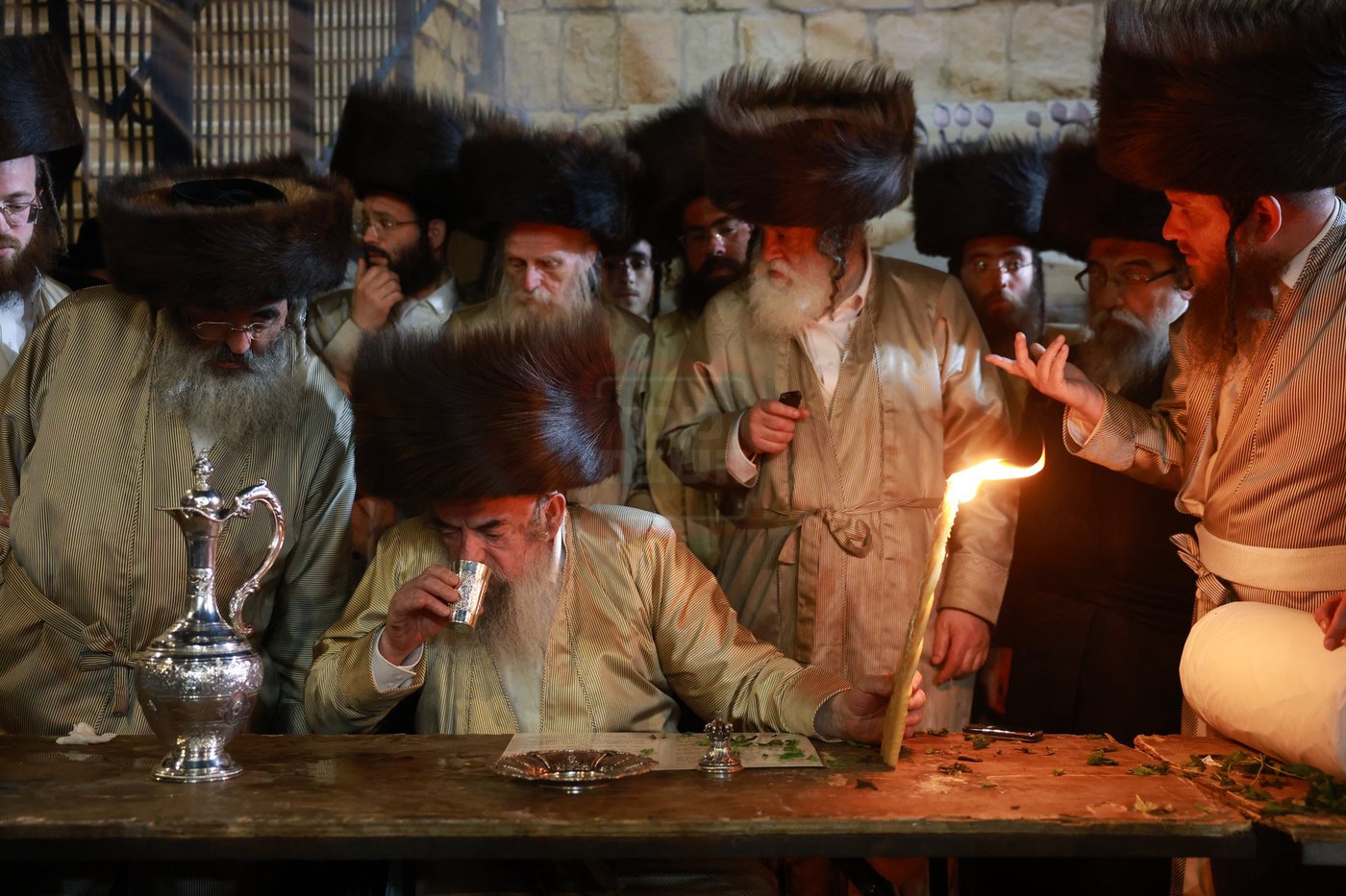 האדמו"ר מלעלוב במירון