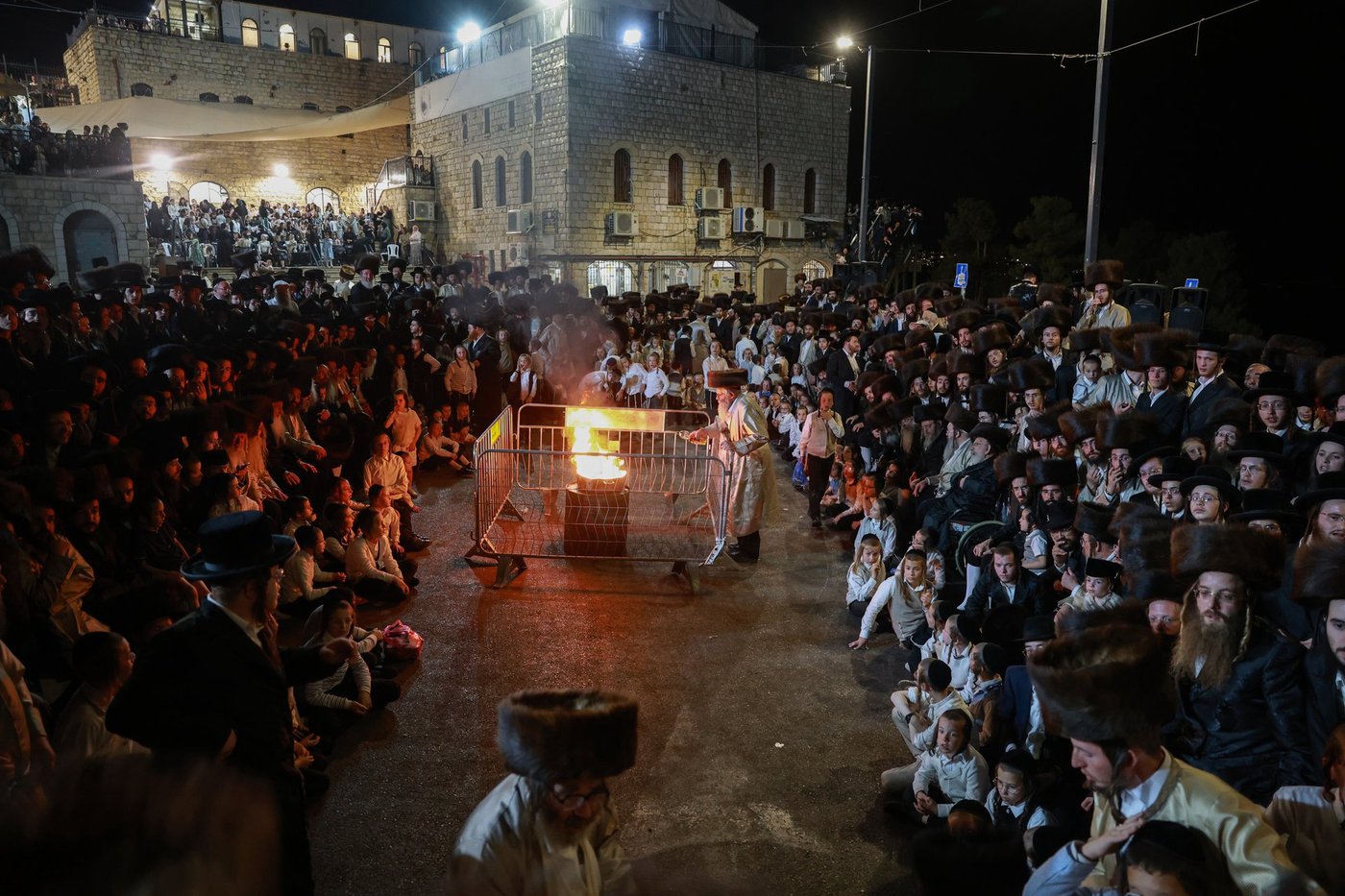 האדמו"ר מלעלוב במירון