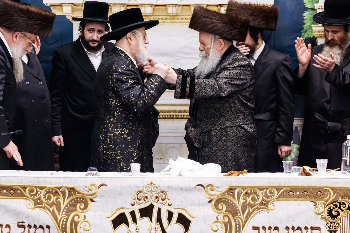 שמחת שבע ברכות לנכדת האדמו"ר מבאבוב
