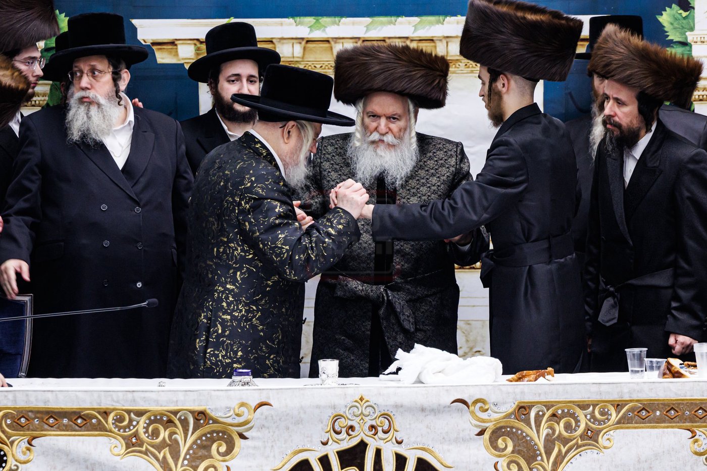 שמחת שבע ברכות לנכדת האדמו"ר מבאבוב
