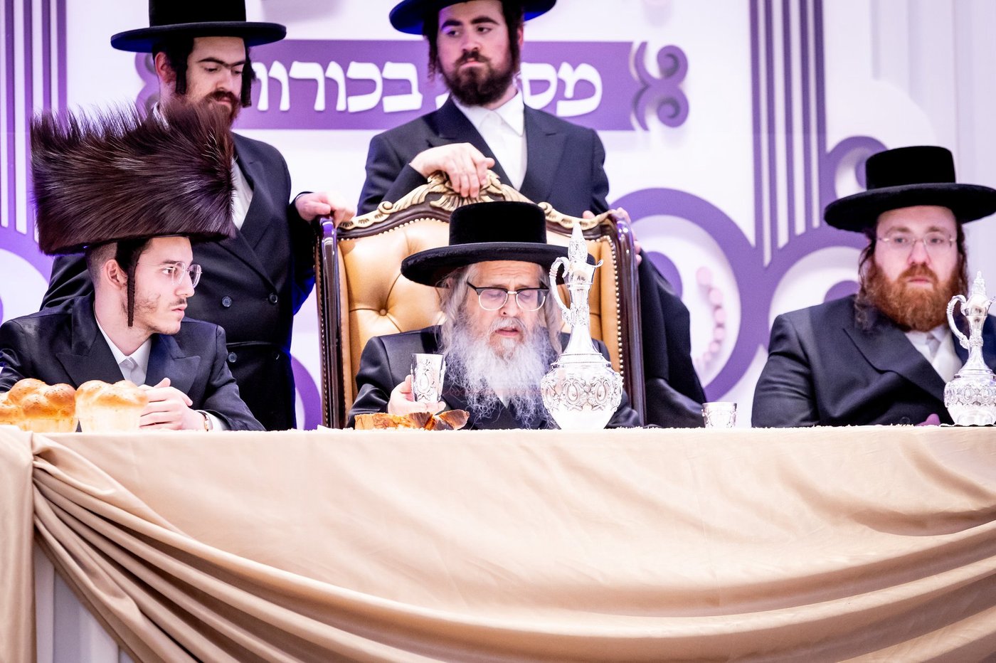 סיום מסכת בכורות בחצה"ק סאטמר