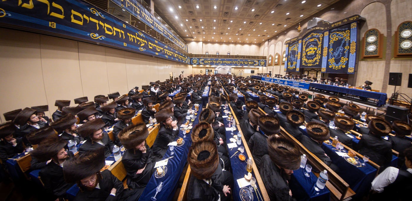 שמחת שבע ברכות לנכדת האדמו"ר מבאבוב