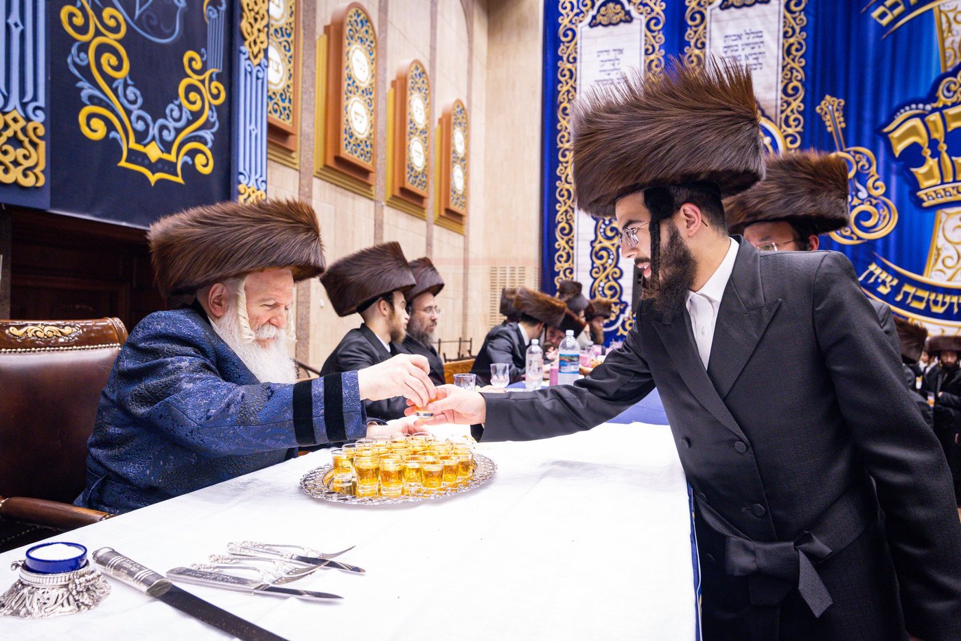 שמחת שבע ברכות לנכדת האדמו"ר מבאבוב