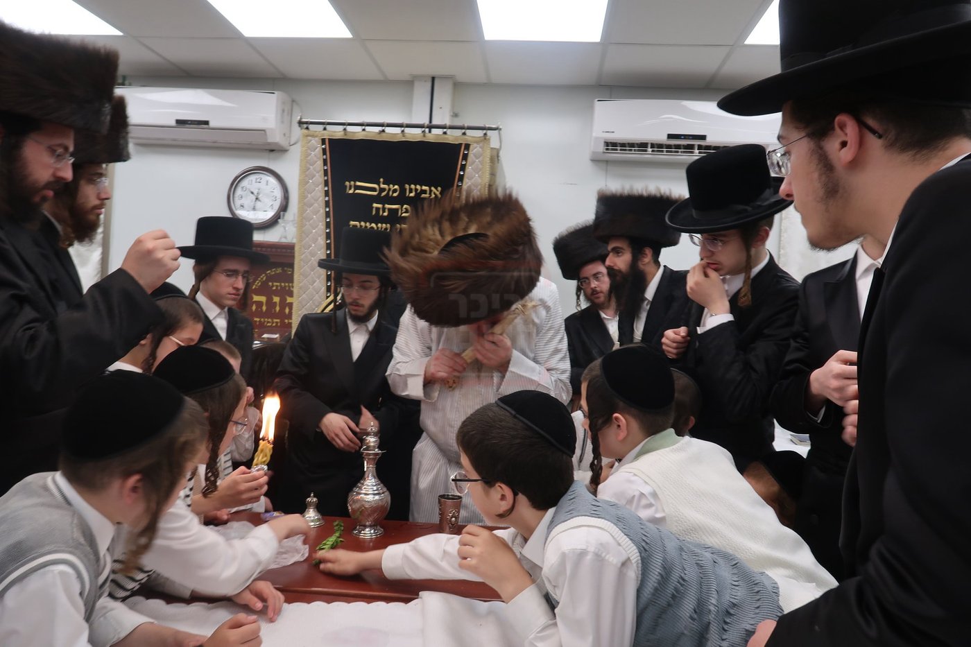 הרבי המשפיע ממבקשי אמונה בשבת בבית שמש