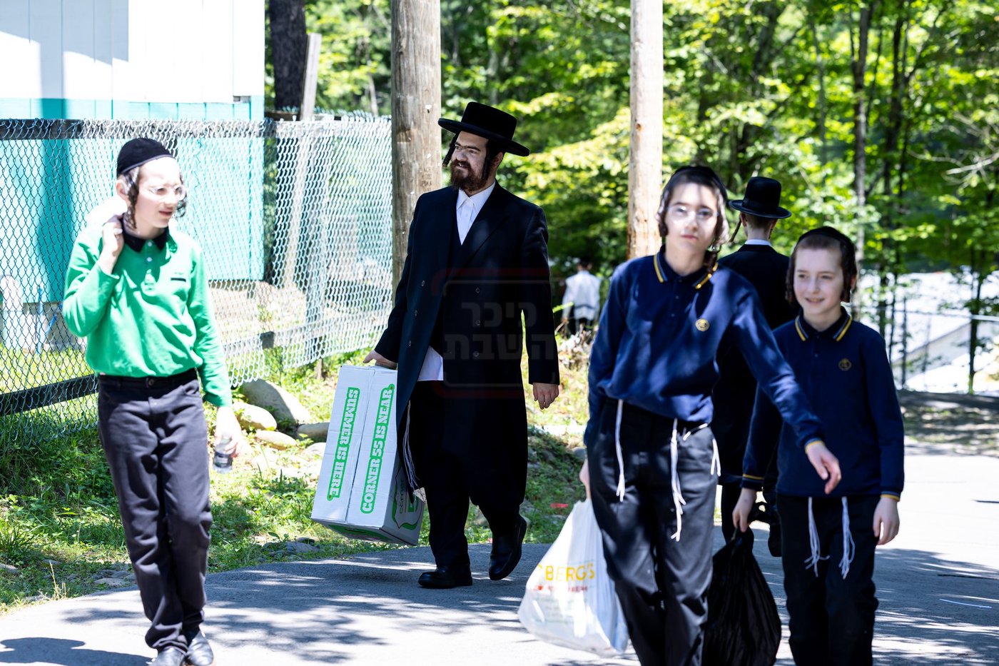 משב"ק האדמו"ר מסאטמר בשבוע הראשון בקאנטרי בארה"ב 