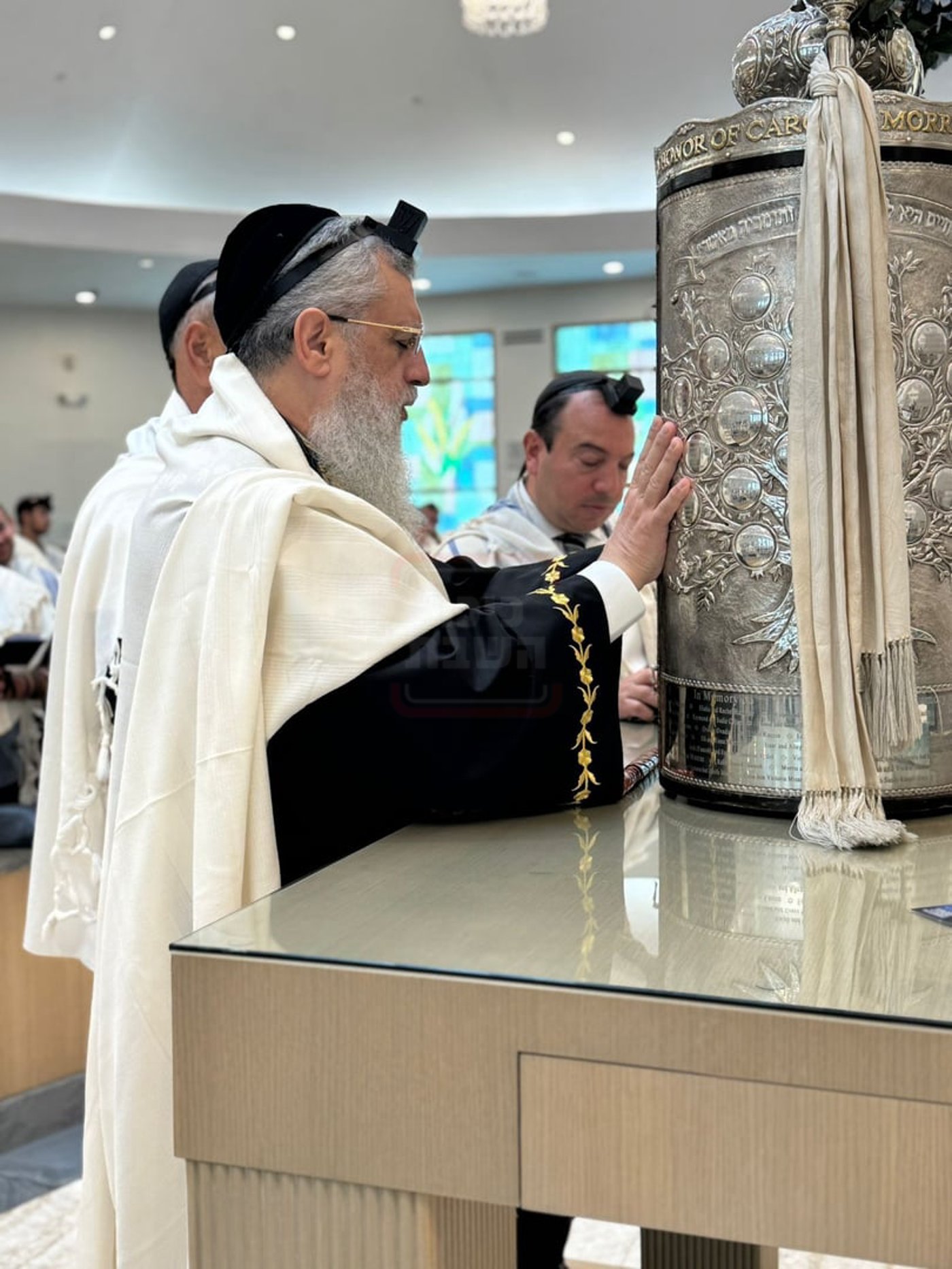 הגר"ד יוסף בביקור בארה"ב 