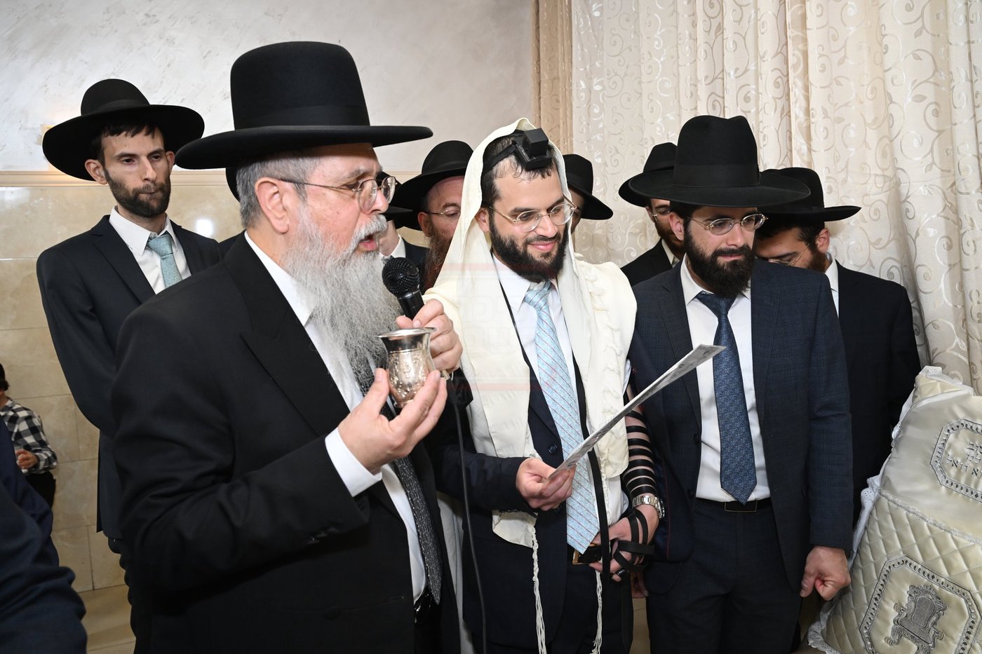 שמחת הברית לנין הגה''צ חכם ניסים בן שמעון