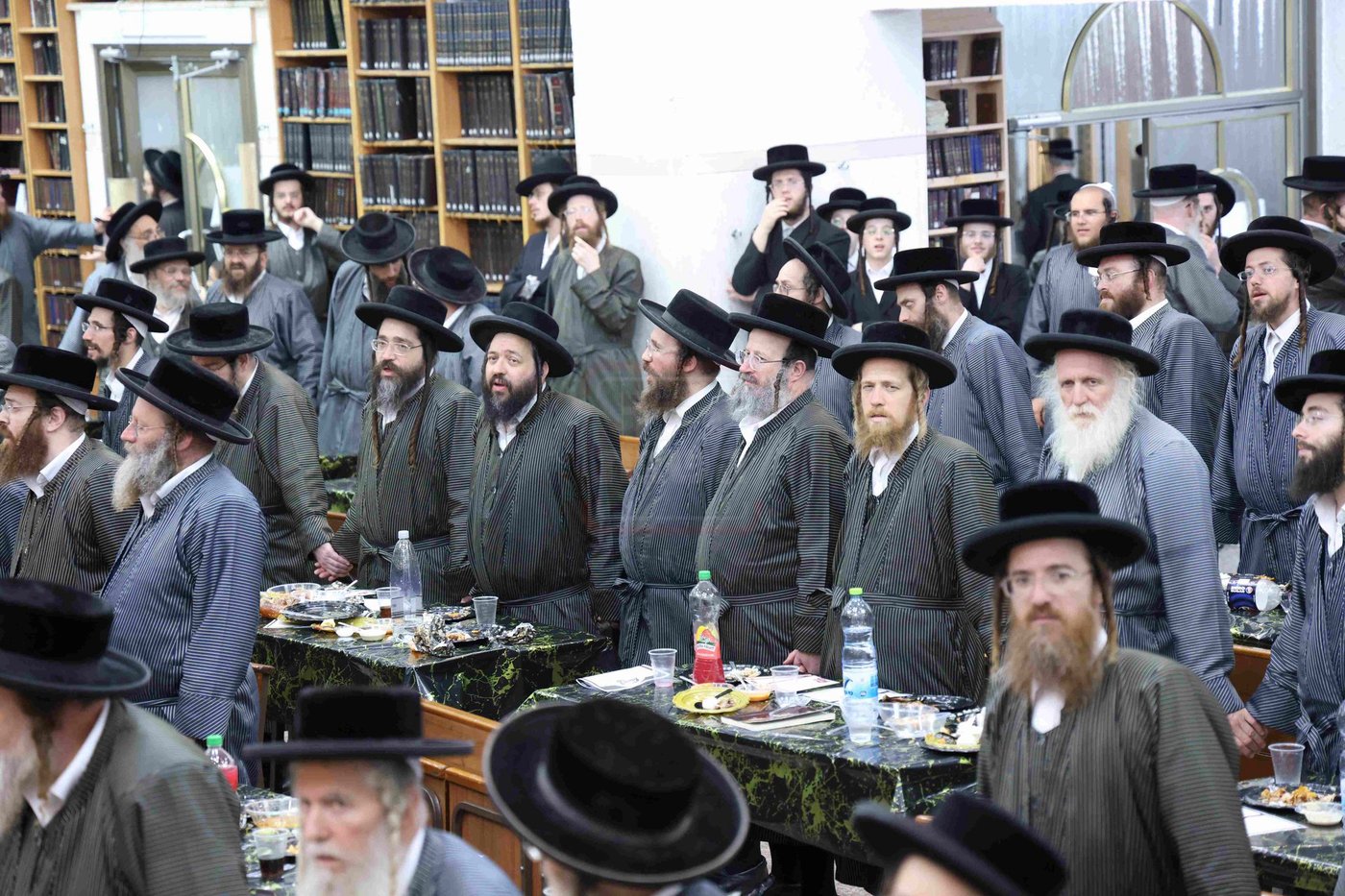 סיום מסכת בבא מציעא בחצה"ק תולדות אהרן