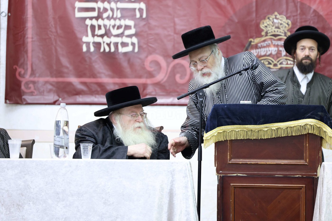 סיום מסכת בבא מציעא בחצה"ק תולדות אהרן