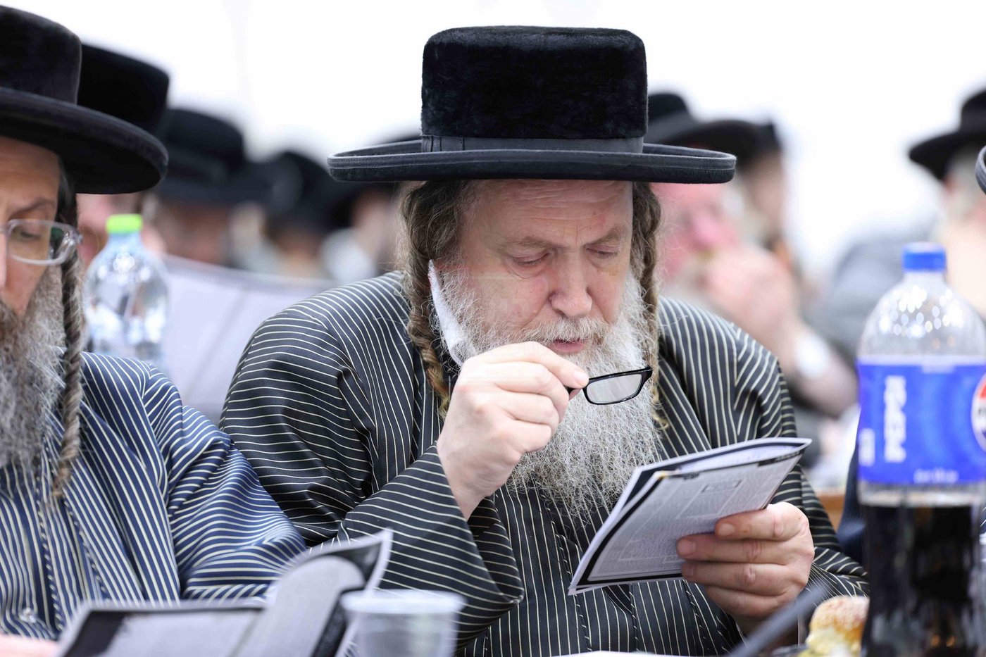 סיום מסכת בבא מציעא בחצה"ק תולדות אהרן