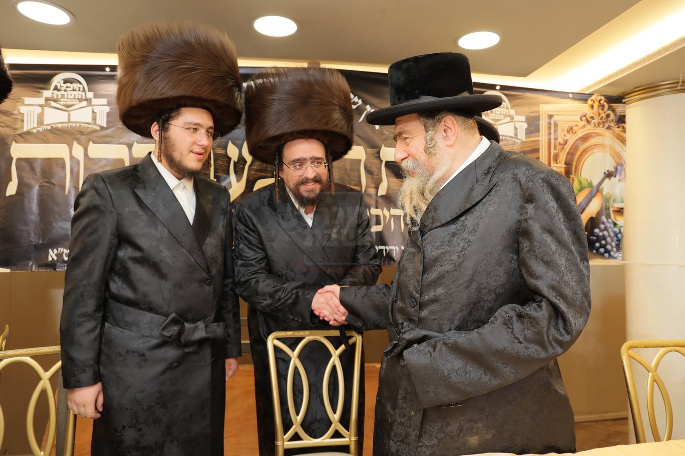 שמחת הש"ב ע"י מרכז הכוללים ראחמיסטריווקא 