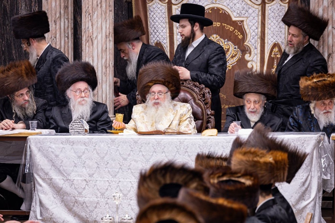הילולא קדישא בצאנז קלויזנבורג