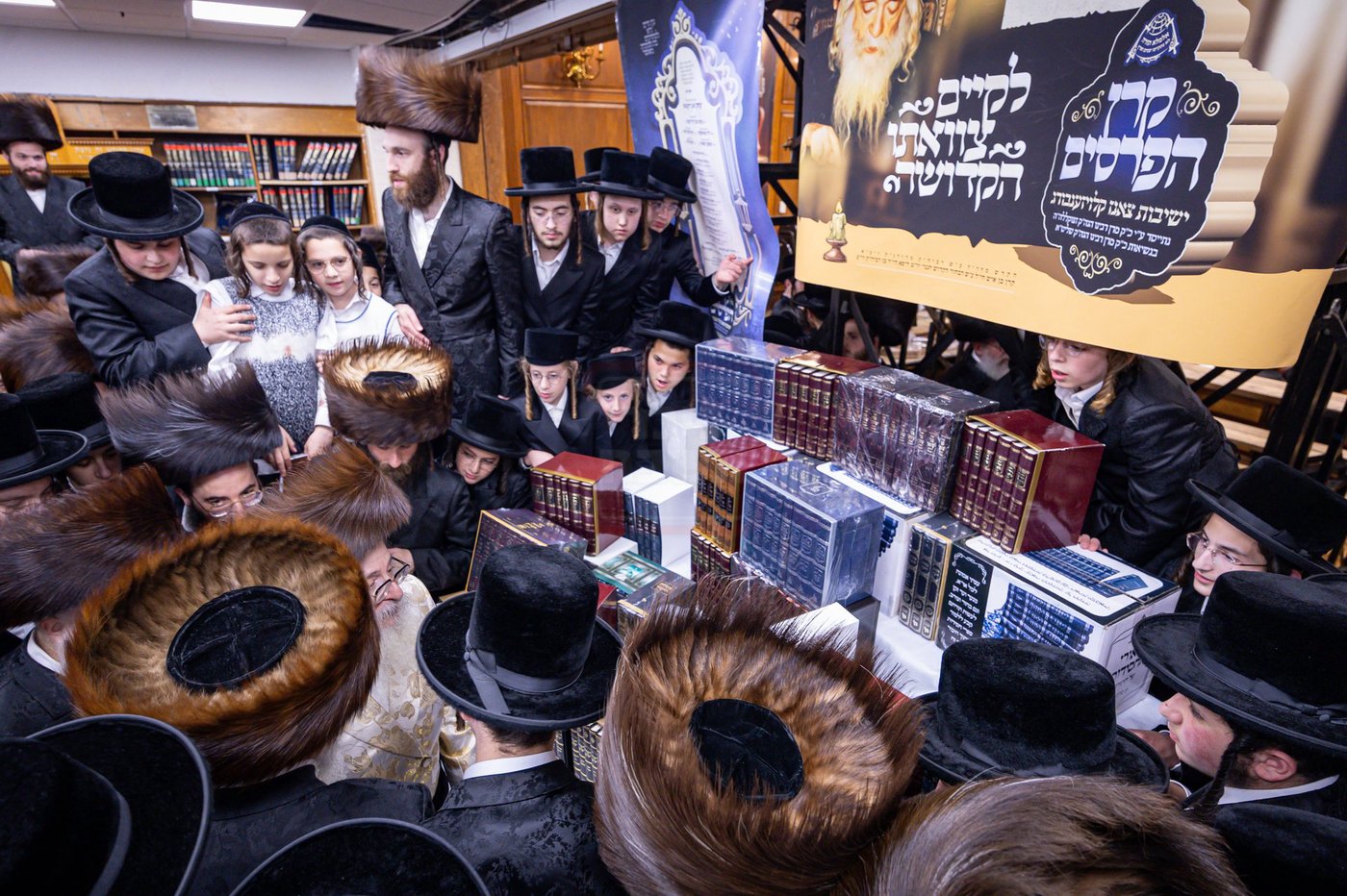 הילולא קדישא בצאנז קלויזנבורג