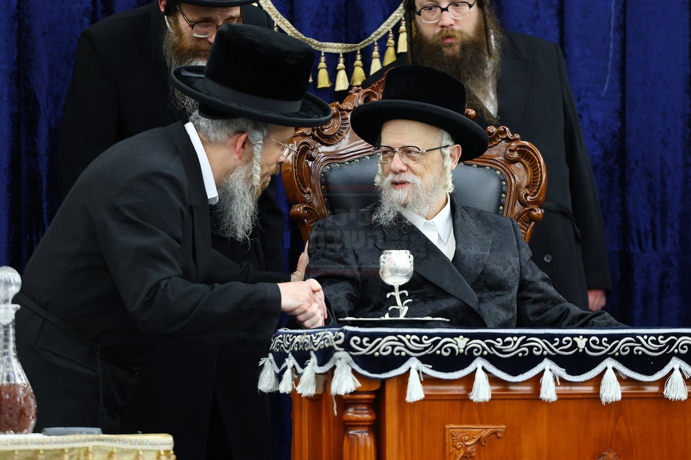 מעמד 'ברינה יקצורו' בת"ת סערט ויז'ניץ בחיפה