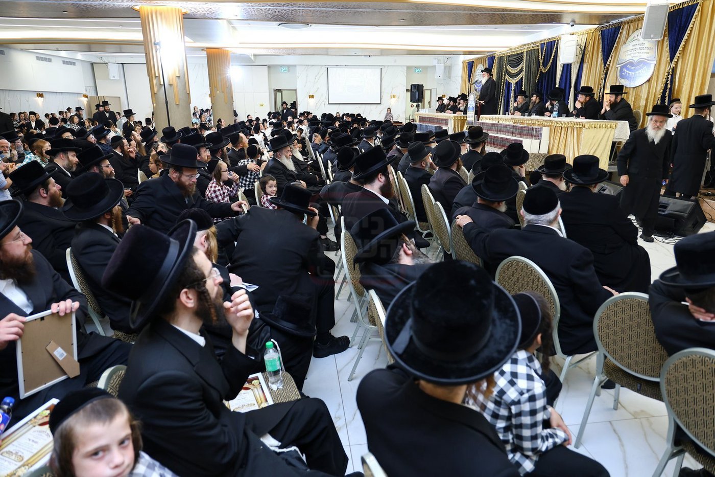 מעמד 'ברינה יקצורו' בת"ת סערט ויז'ניץ בחיפה