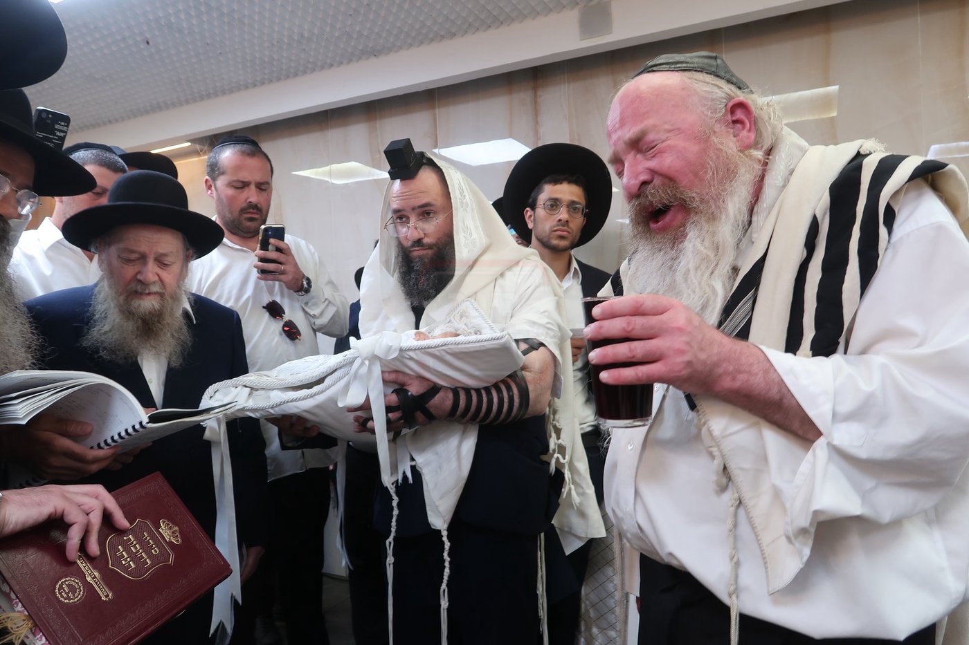 שמחת הברית לנכד המקובל הגה"צ רבי דוד בצרי
