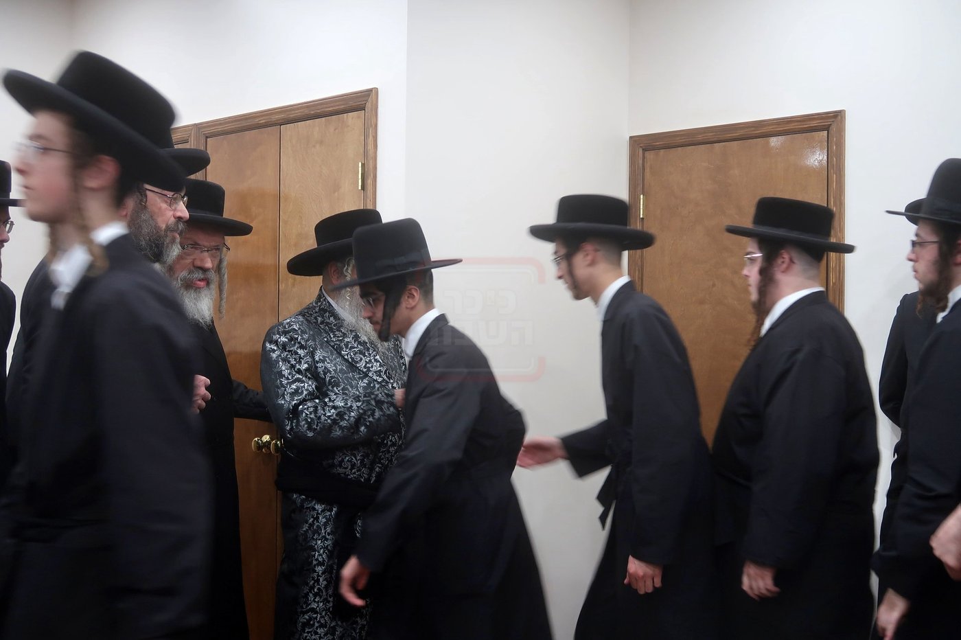 האדמו"ר מסאטמר לפני יציאתו לניו העמפשייר