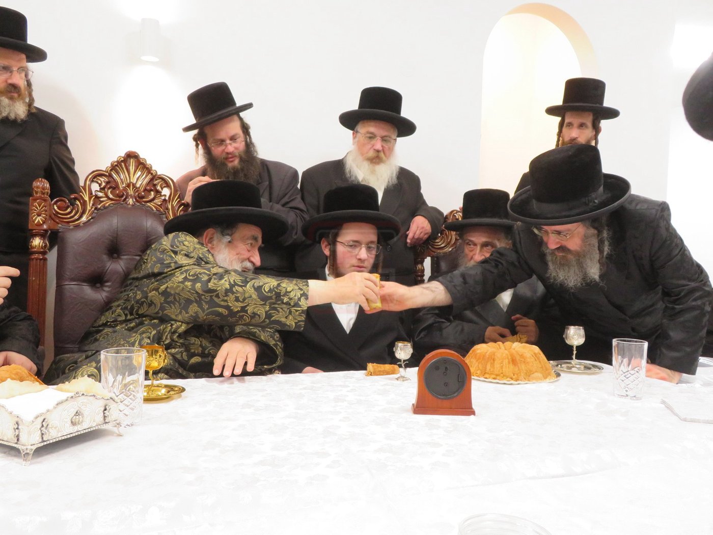 שמחת הווארט לנכדת האדמו"ר מויז'ניץ