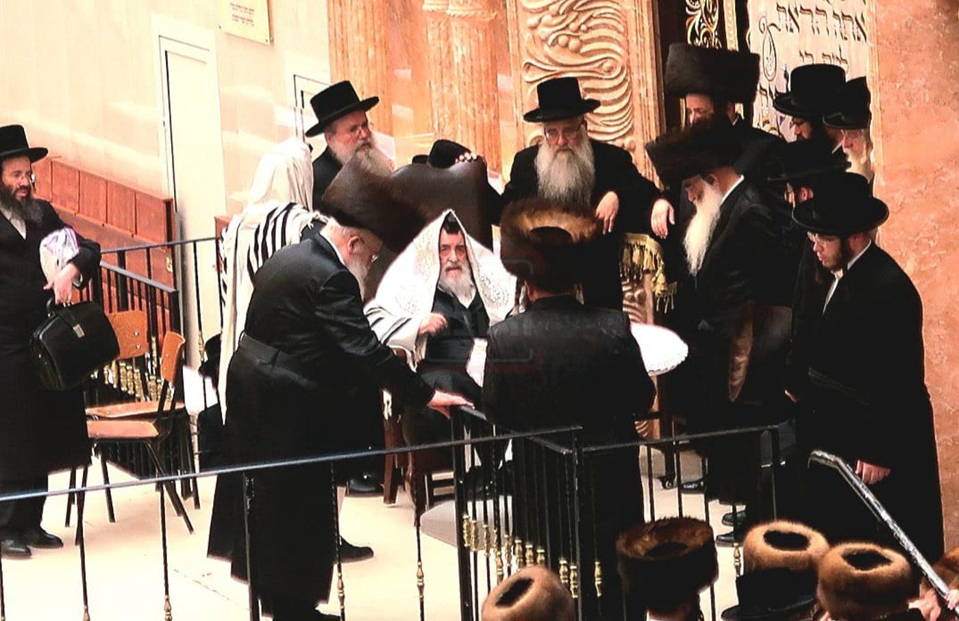 שמחת הברית לנין האדמו"ר מויז'ניץ