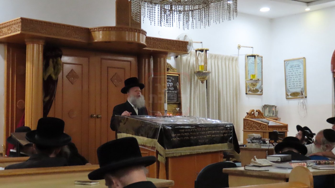 הרה"ג ר' ישראל הומינר בליל תשעה באב