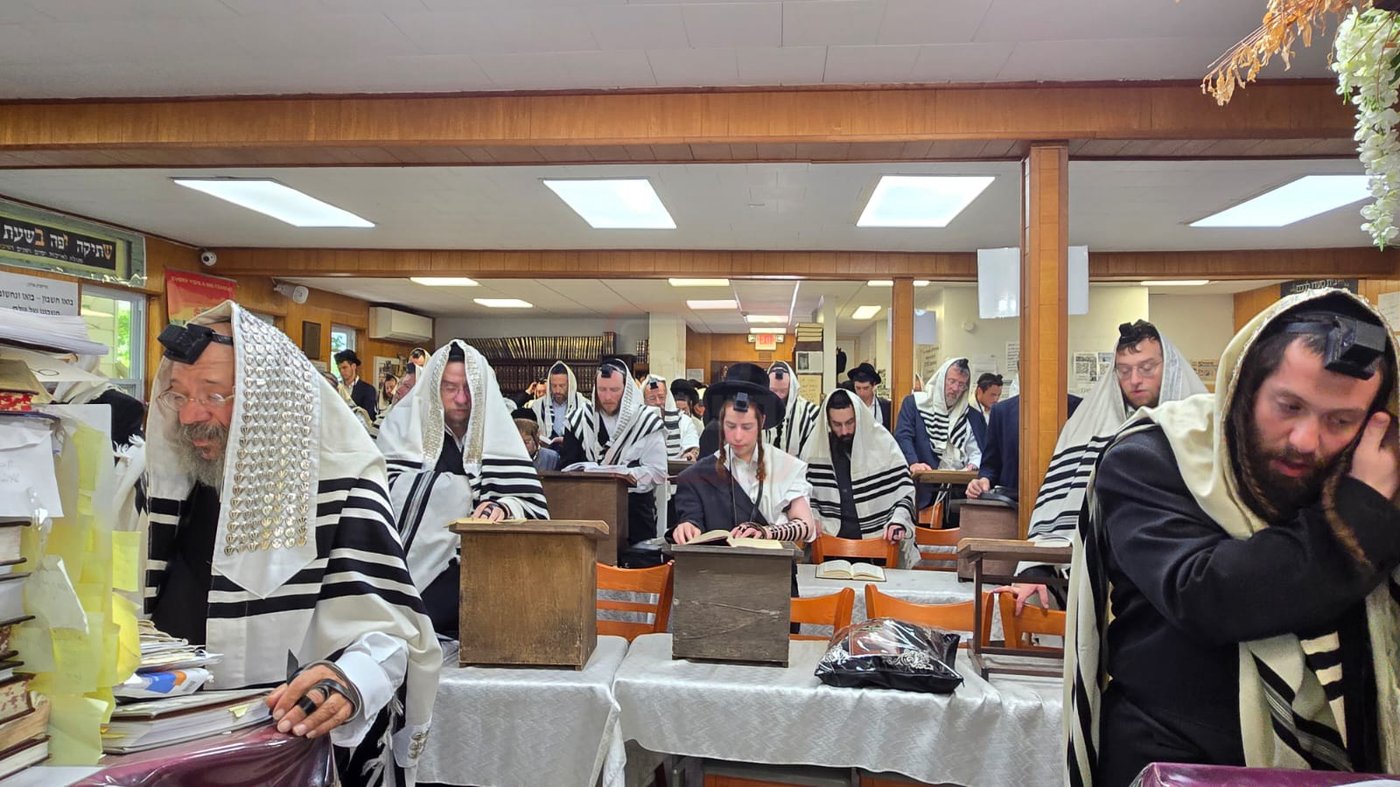 תשעה באב בחצה"ק ניקלשבורג בקאנטרי בוואודבוירן