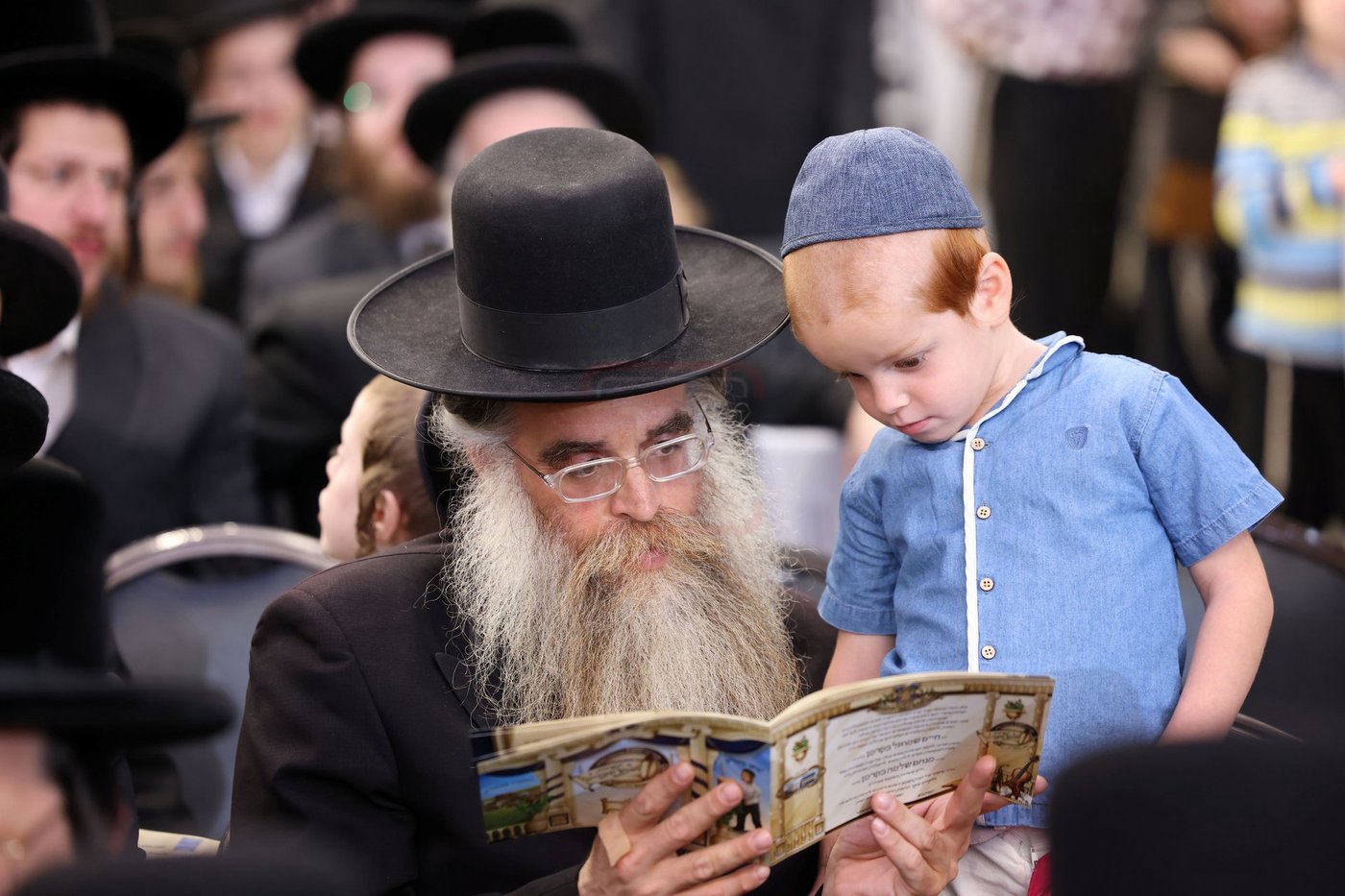 מסיבת חומש בתלמוד תורה טשכנוב