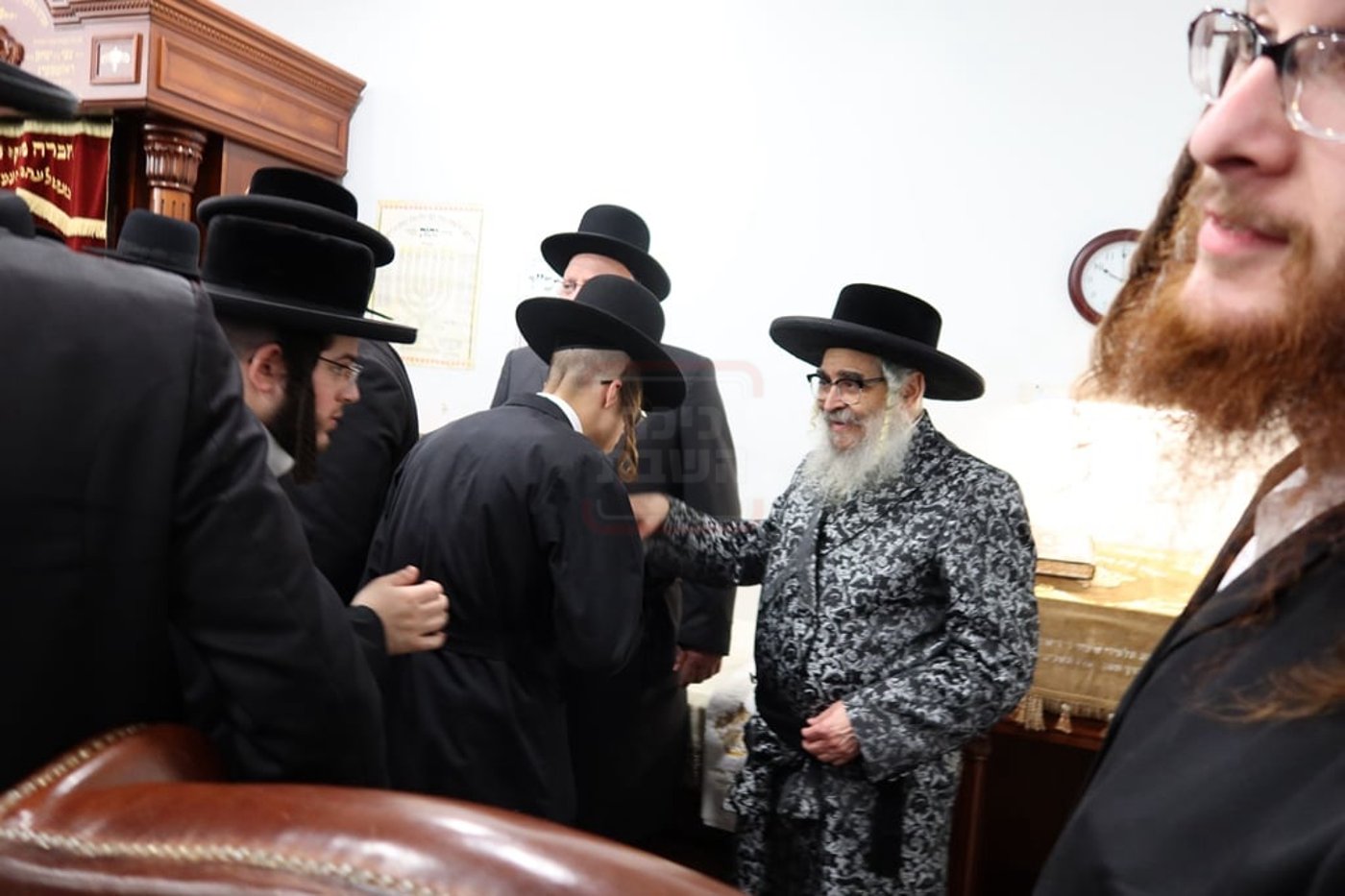 האדמור מסאטמר במנוחה בניו העמפשיר