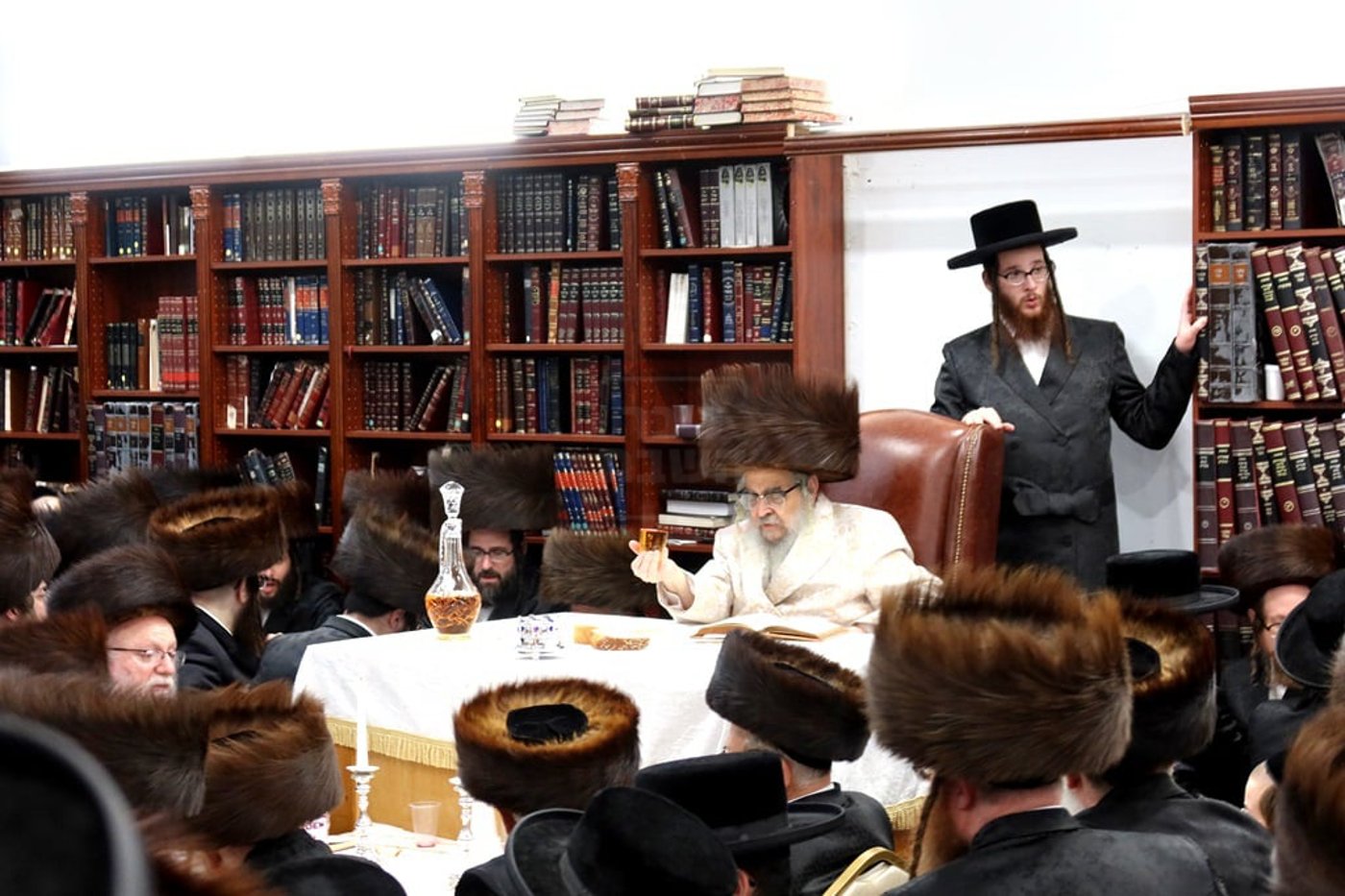 האדמור מסאטמר במנוחה בניו העמפשיר