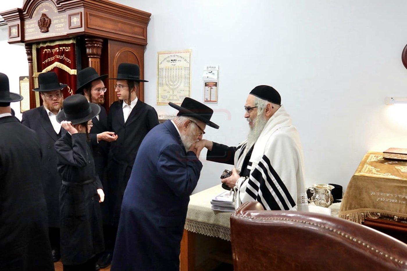 האדמור מסאטמר במנוחה בניו העמפשיר