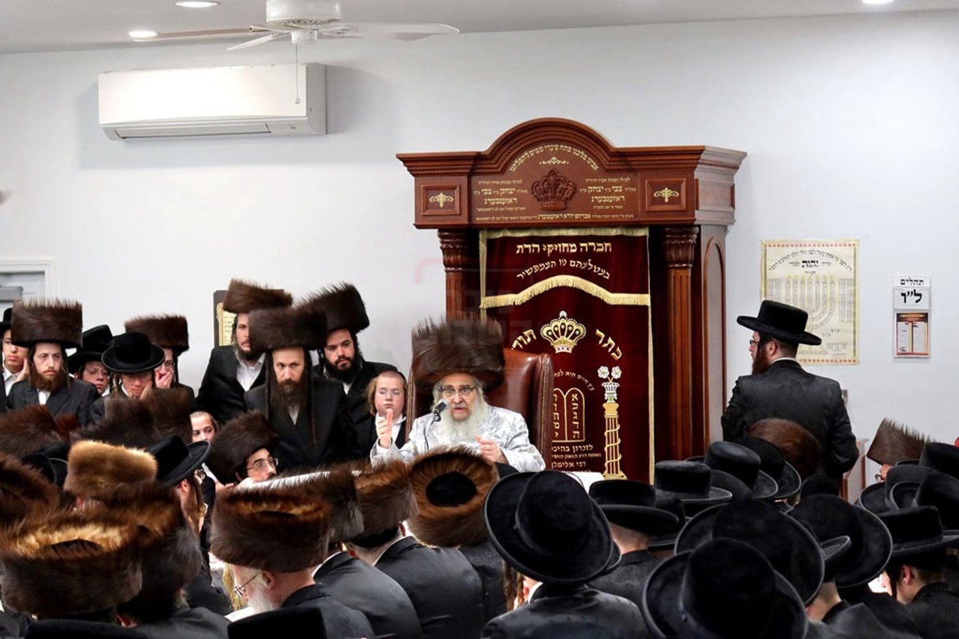 האדמור מסאטמר במנוחה בניו העמפשיר