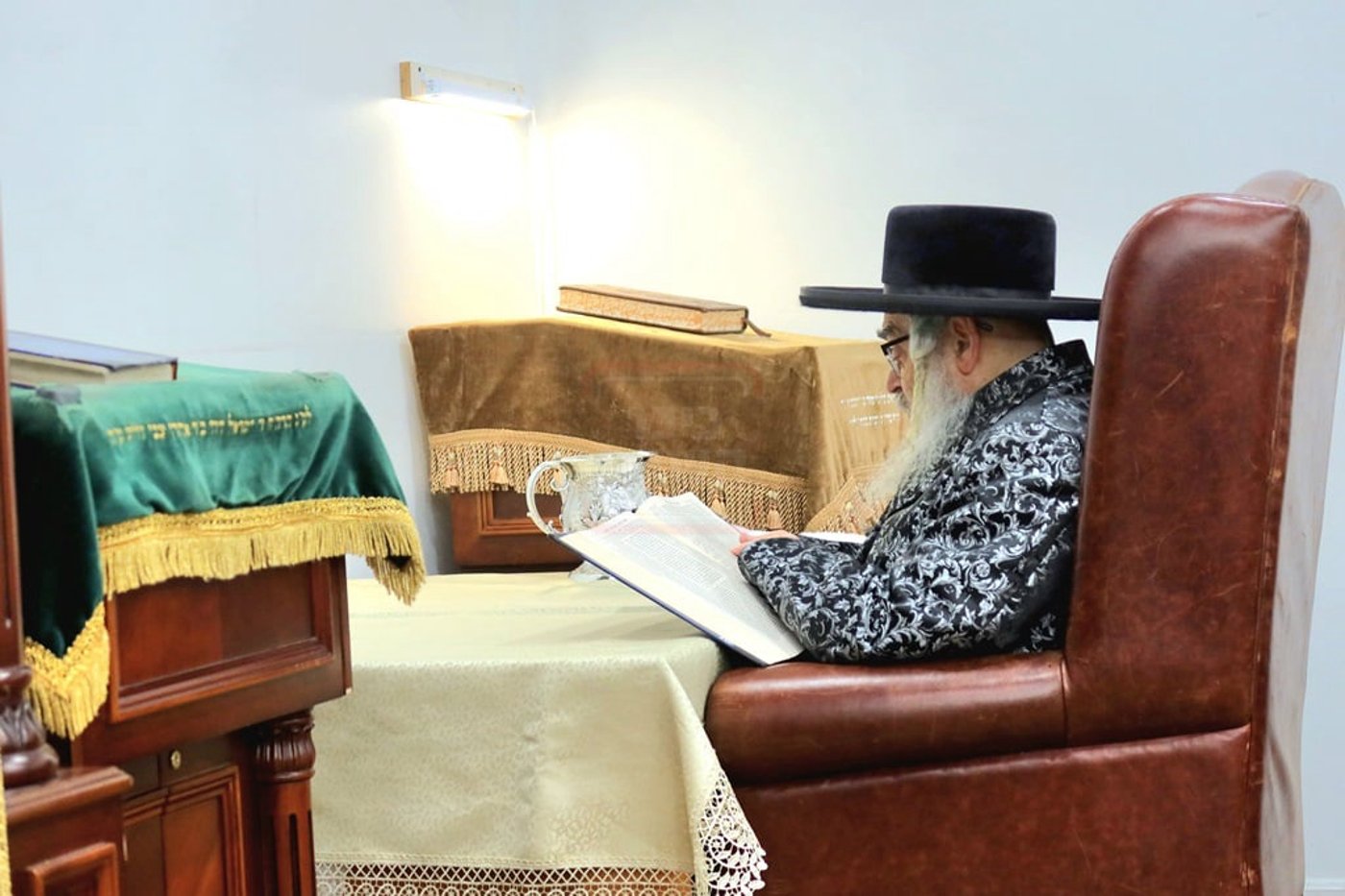 האדמור מסאטמר במנוחה בניו העמפשיר