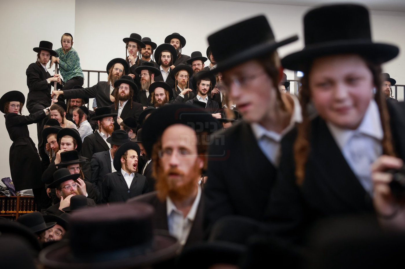 האדמו"ר מאמשינוב בברית בצפת