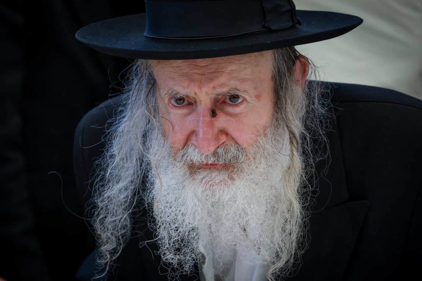 האדמו"ר מאמשינוב בטיש הילולא בצפת 