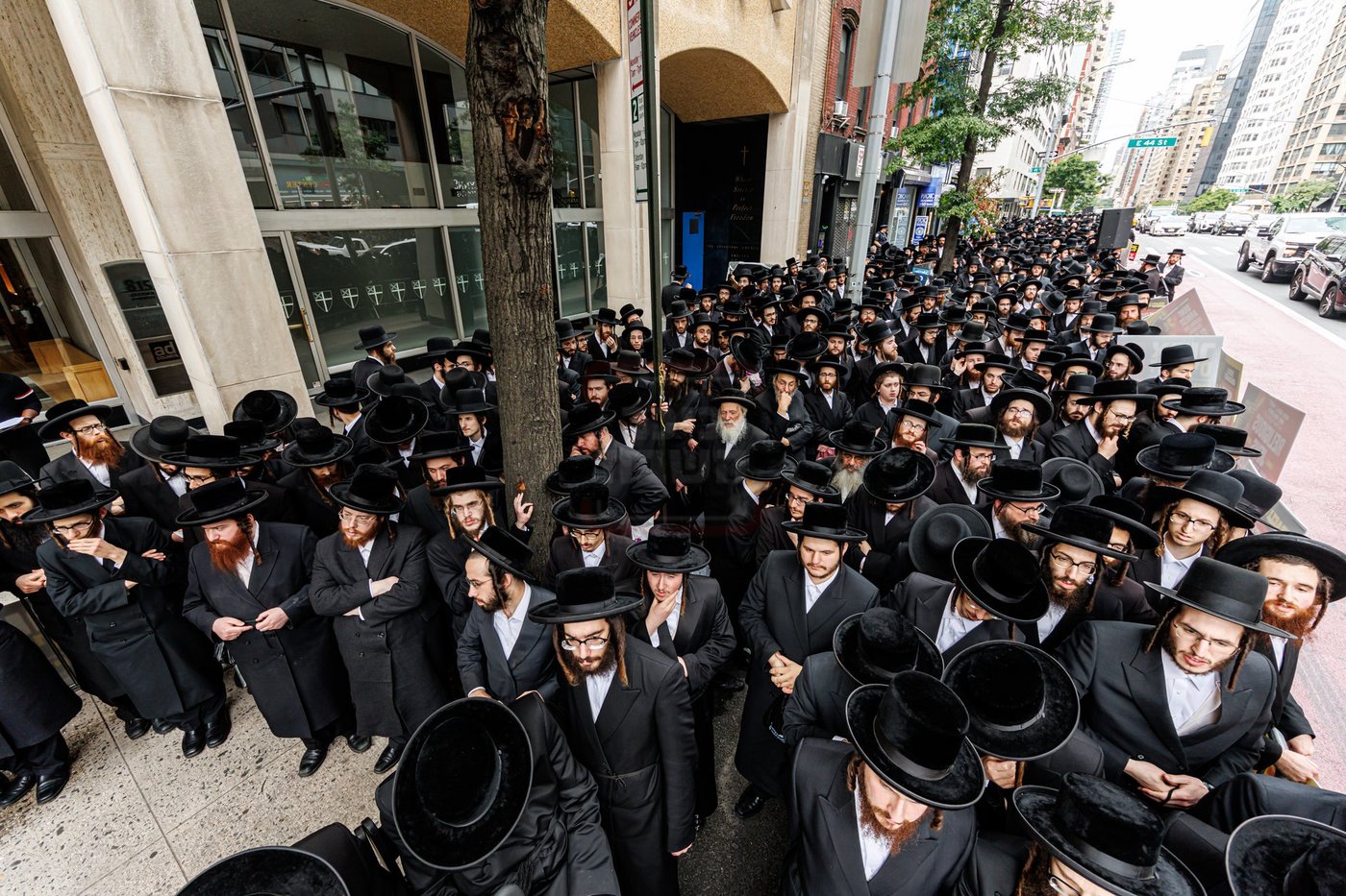 עצרת הרבבות במחאה במנהטן