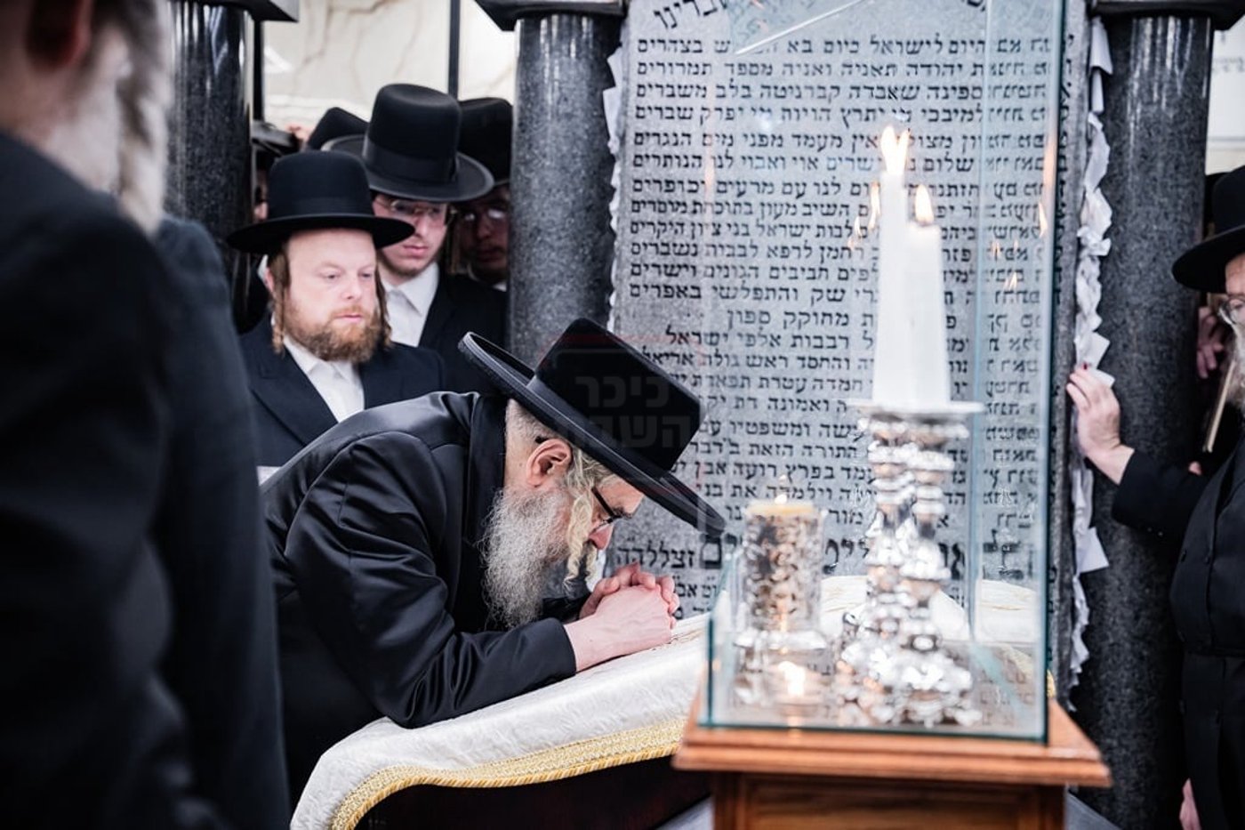 האדמו"ר מסאטמר בעליה לציון הק' של בעל ה'ויואל משה' ביום ההילולא