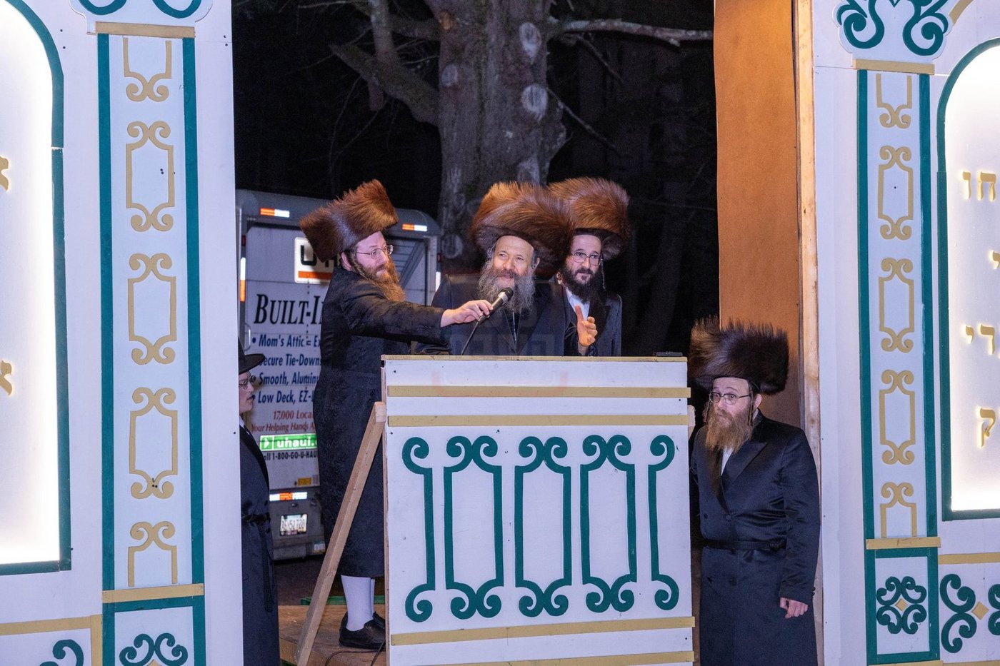 האדמו"ר מבאבוב 45 שב"ק מברכים חודש אלול בסוואן לעיק