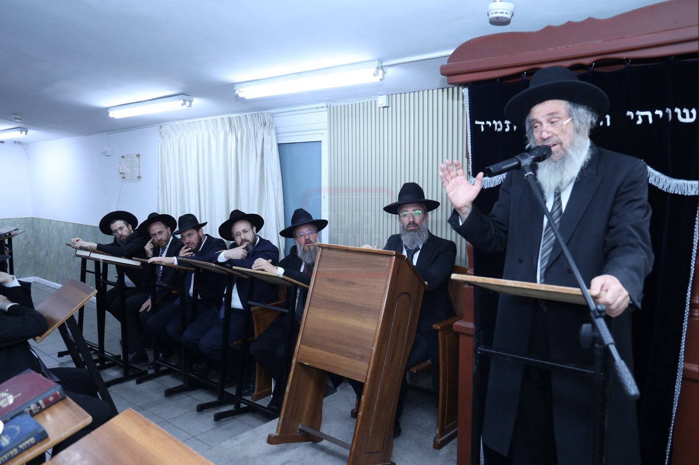 ראש הישיבה הגר"ד בפתיחת 'זמן אלול' בישיבת 'כהנא' בפתח תקווה