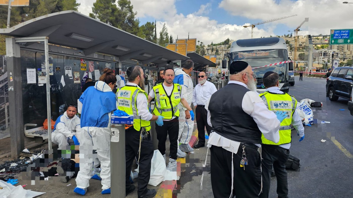 פינוי ההרוגים מהזירה הקשה