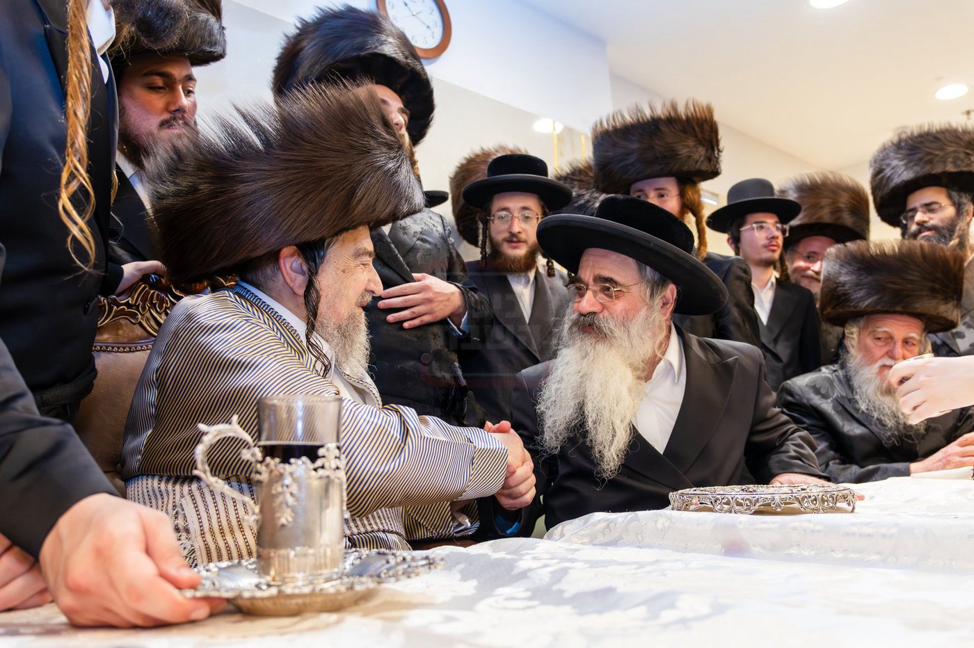 שמחת נישואי נין הגה"צ רבי יעקב מאיר שכטר